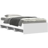 Okvir za krevet bijeli 100 x 200 cm konstruirano drvo | shoptok.hr