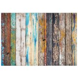  Samoljepljiva foto tapeta - Wooden Rainbow 392x280 | shoptok.hr