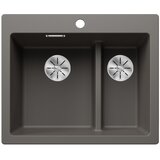 Blanco sudoper PLEON 6 SPLIT InFino SILGRANIT VULKAN SIVA, bez dalj. upr. | shoptok.hr