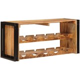  Stalak za vino Smeđa 100 x 45 x 33 cm Čvrsto Grubo Drvo Manga | shoptok.hr