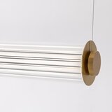 Zuma line 1232 - LED prigušiva luster na sajli COMO LED/39W/230V 2700-6500K zlatna + daljinski upravljač | Eponuda.com