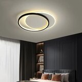 Toolight Moderan LED Plafon LHJ076-C CRNI 40 CM | shoptok.hr