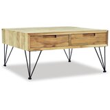  Stolić za kavu od masivne tikovine 80 x 80 x 40 cm | shoptok.hr