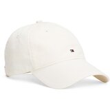 Tommy Hilfiger Kapa s šiltom Essential Flag Soft Cap AW0AW17632 Écru | Shoptok.si