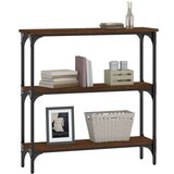  Konzolni stol smeđa boja hrasta 75x22 5x75 cm konstruirano drvo | shoptok.hr