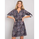 Italy Moda Dress-DHJ-SK-12336B.74P-navy blue | Shoptok.si