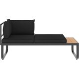  5dijelna vrtna kutna garnitura s jastucima od aluminija i WPC-a | shoptok.hr