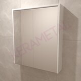 Kerametal SNOW WHITE KN-70 GORNJI ORMARIĆ SA OGLEDALOM | ePonuda.com