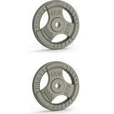 Litoželezne uteži 1" Standard Tri Grip pari 2 x 5 kg, (5000278708)