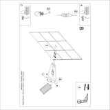  Stenska svetilka KARBON olivno zelena s stikalom, (21626734) | Shoptok.si