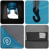 Instant šator s kišobranom otporan na vodu 3-osobni Plava | shoptok.hr