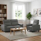  Set sofe 2 pcs Tamnosiva Tkanina - Tamnosiva Jednostruka + Dvostruka (140 cm) | shoptok.hr