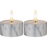 Star Trading LED svijeće u setu 2 kom (visina 6 cm) Flamme Marble – | shoptok.hr
