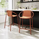 Umbra Opečnato oranžen plastičen barski stol 90 cm Ringo – | Shoptok.si