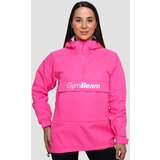 GymBeam women‘s rain smock jacket fuchsia