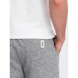 Ombre Men's LOOSE FIT melange fabric shorts - gray | Eponuda.ba