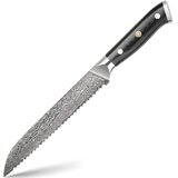  Damaščanski kuhinjski nož KX-42117 - Bread / Crni Cijene