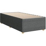  Okvir kreveta bez madraca tamnosivi 100x200 cm od tkanine | shoptok.hr
