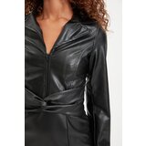 Trendyol Black Waist Detailed Slit Dress | shoptok.hr