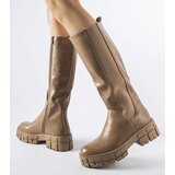 Gemre Brown insulated flat boots Ceredano | Shoptok.si
