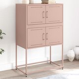 vidaXL Komoda crna 68,5x38,5x107 cm čelična Cijene