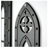 Wallity Zidna dekoracija CRY022, 66 x 11 cm, Crna | Eponuda.ba