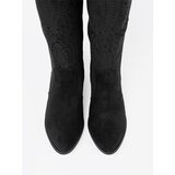 SEASTAR Black openwork cowboy boots | ePonuda.com