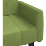  Dvosjed na razvlačenje svjetlozeleni baršunasti | shoptok.hr