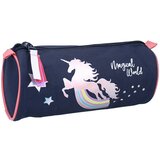 Vadobag Okrugla prazna pernica Milky kiss fantasy fables/ teget Cene