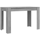 Maison Chic Jedilna miza - Kuhinjska miza - Jedilni stol siva sonoma 120x60x76 cm inženirski les, (21714913) Cene