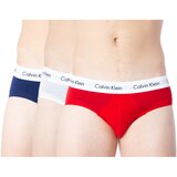 Calvin Klein Jeans Spodnje hlače 3 Hip Brief U2661G Rdeča | Shoptok.si