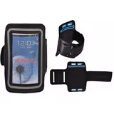Univerzalna Armband Slim športna torbica za mobilne telefone 155x92mm - črna