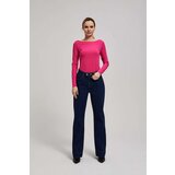 Marisse Mid-Rise Wide-Leg Jeans In Navy Blue Cene