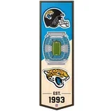 Drugo Jacksonville Jaguars 3D Stadium Banner slika