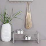 Spinder Design Siva/bež kovinska omarica za čevlje Rex – | Shoptok.si