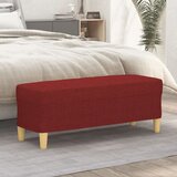  Klupa Crvena boja vina 100x35x41 cm od tkanine | shoptok.hr