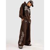 Affliction Collapse Wide Leg Trenirka dk.brown lava wash | Shoptok.si