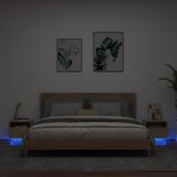 vidaXL Nočna omarica z LED lučkami 2 kosa sonoma hrast 40x39x37 cm Cene
