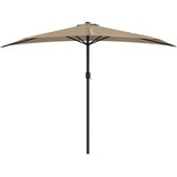 Balkonski suncobran s aluminijskom šipkom 300 x 155 cm bež | shoptok.hr