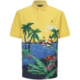 Polo Ralph Lauren Big & Tall Majica modra / rumena / zelena / oranžna