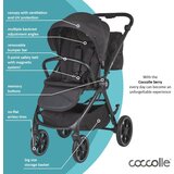 Coccolle Otroški voziček 2v1 Serry Jet črna in stolček za hranjenje Ziti | Shoptok.si