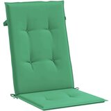  Jastuci za vrtne stolice 6 kom zeleni 120x50x3 cm od tkanine | shoptok.hr