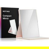 Notino Mirrors Compact Mirror kozmetično ogledalce Leatherette Beige 1 kos | Shoptok.si