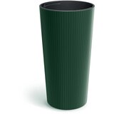  Saksija Lamia visoka 25cm sa uloškom - oliva zelena 2411U | Eponuda.com