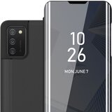 Cadorabo CASE, združljiv s Samsungom v turmalinski črni barvi - prozorno za zaščito z ogledalom z ogledalom s funkcijo stojala 360 stopinj zaščita, (20568568) Cene