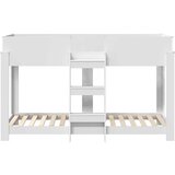  Krevet na kat za djecu Bijelo 80 x 190 cm Konstruirano drvo | shoptok.hr