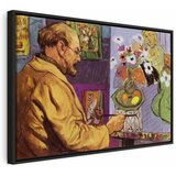  Slika - Painting by Henri Matisse (colour lithograph) 120x80 U crnom drvenom okviru | shoptok.hr