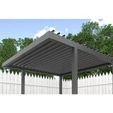 Gardenson Pergola Origin, Antracit, 2,5x2,5m | Shoptok.si