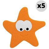 Spirella Dječje protuklizne podloge 5 kom za kadu 12x13 cm Starfy – | shoptok.hr