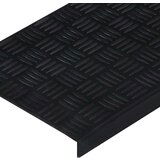 vidaXL Gazišta za stepenice 10 kom 25 x 75 cm gumena | shoptok.hr